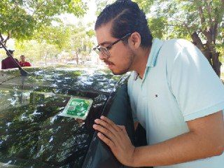 Habrá nueva jornada de entrega de calcomanías QR en vehículos de plataformas