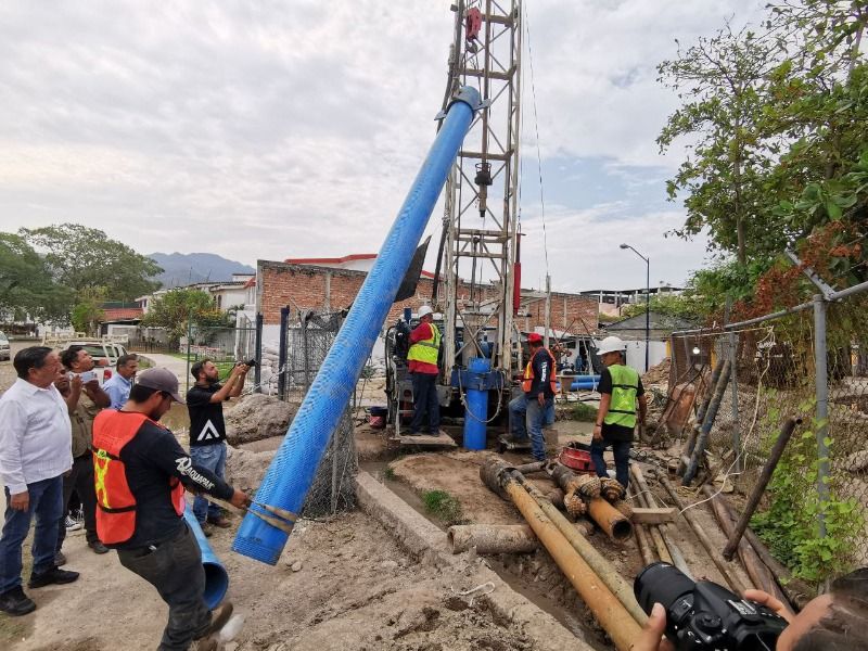 Culminaron obras del Pozo 26 “A” que beneficia a colonias de la zona norte