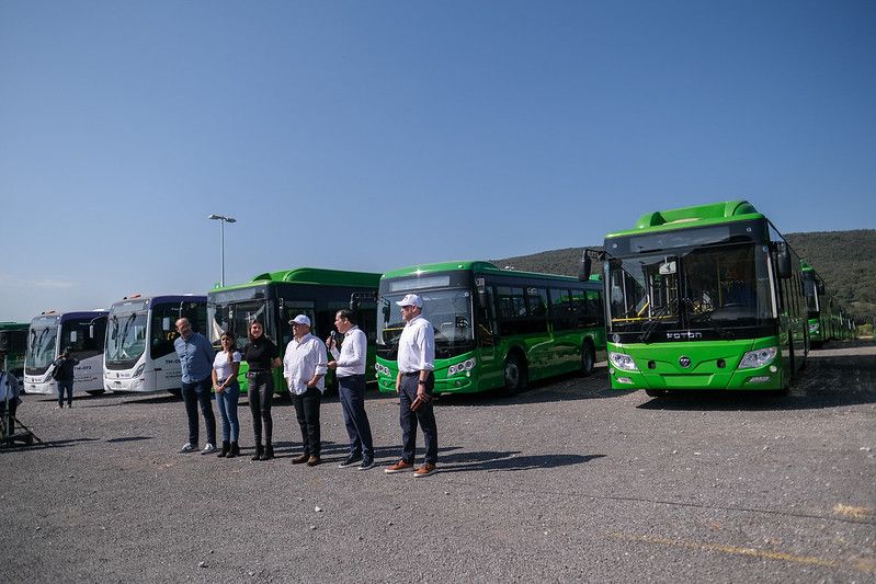 Jalisco renueva el 100 % de sus camiones de transporte público