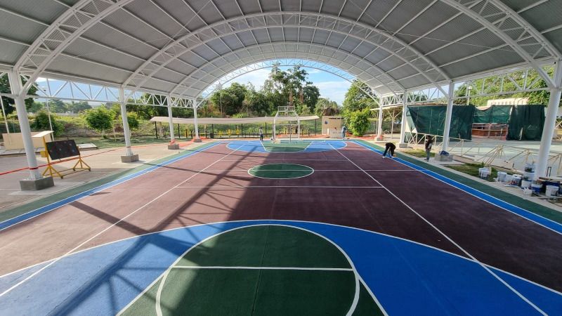 En la Escuela Secundaria Técnica Nº 15 cuentan con nuevo domo En la Escuela Secundaria Técnica Nº 15 cuentan con nuevo domo