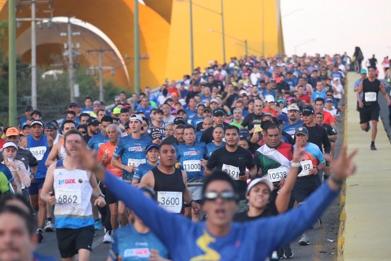 Anuncian cierres viales por Medio Maratón de Guadalajara Anuncian cierres viales por Medio Maratón de Guadalajara