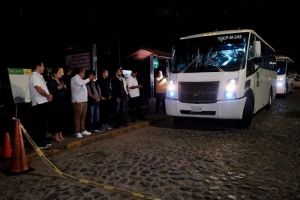 Servicio especial de transporte nocturno reanuda dos rutas
