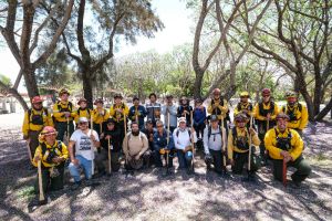 Personal de Bosques Urbanos se capacitó en manejo del fuego