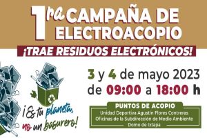 Este miércoles y jueves realizan Campaña de Electroacopio