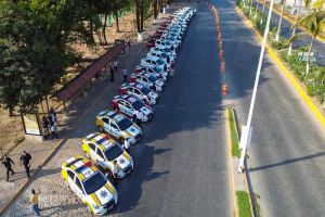 Entregan nuevas unidades para apoyar labores de seguridad